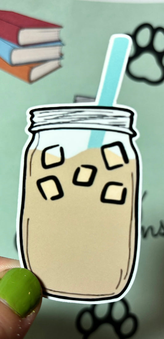 Iced Coffee Sticker