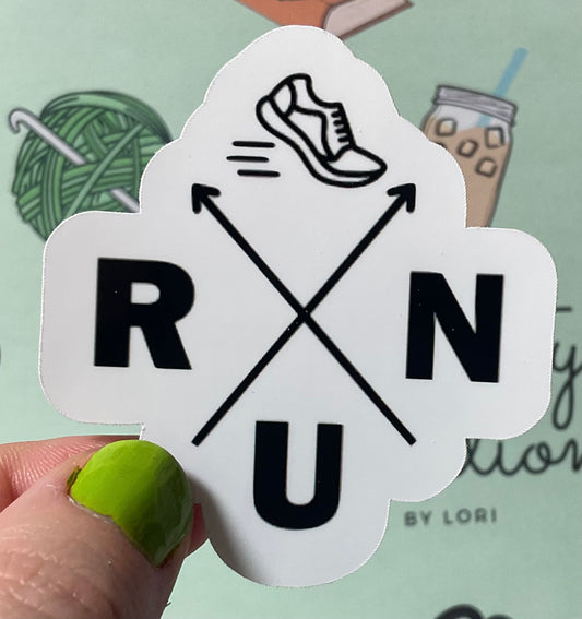 Run Sticker