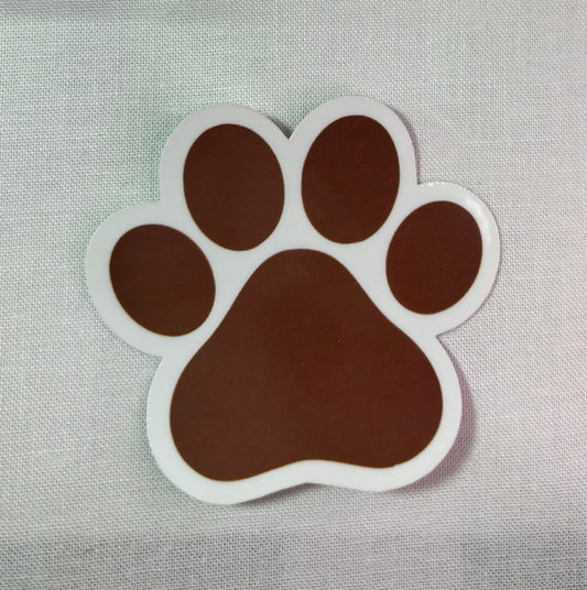 Brown Paw Print