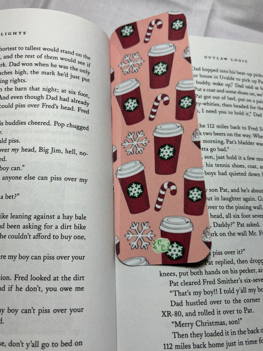 Winter Cup Bookmark