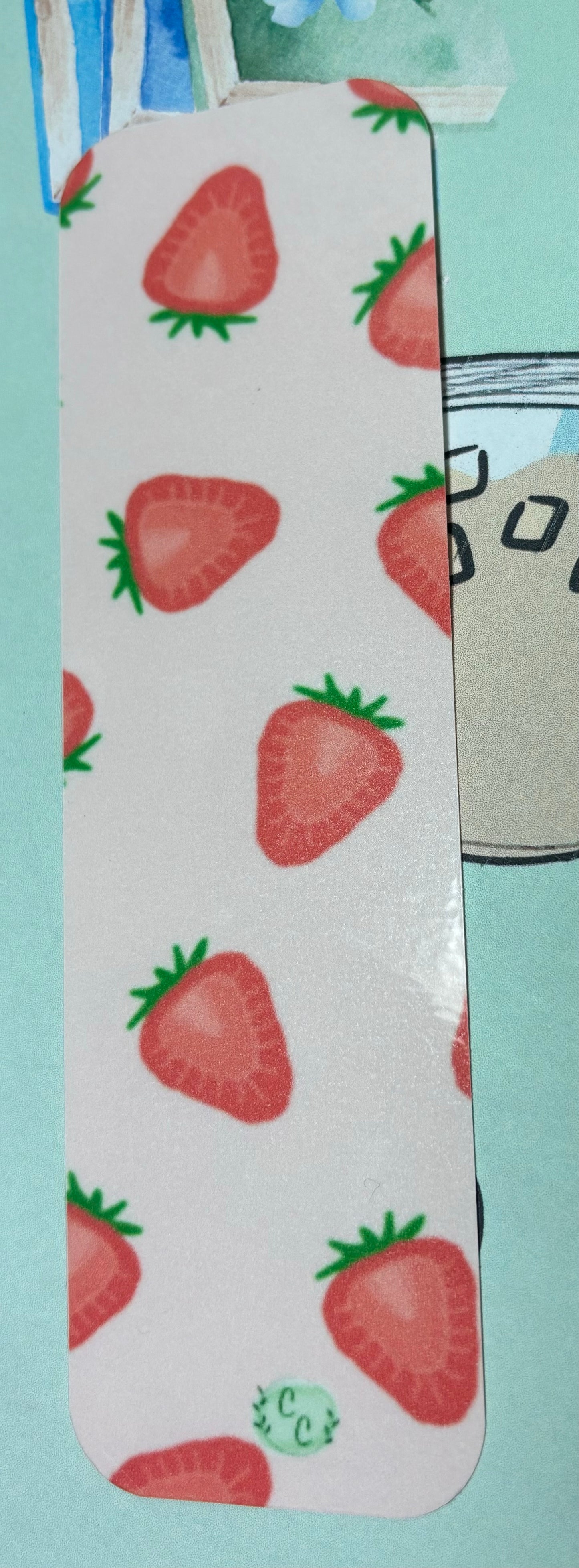 Strawberry Bookmark