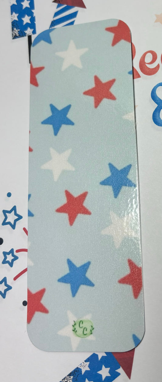 Patriotic Stars Bookmark